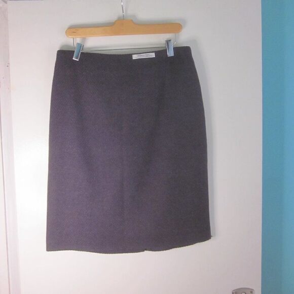 NEW! Vintage Unworn Wool Pendleton Skirt Womens Size 10P Gray & Purple 32" Waist - Picture 1 of 15